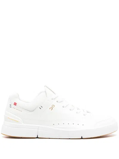 On Running Roger Centre Court Trainer Shoes White Gum