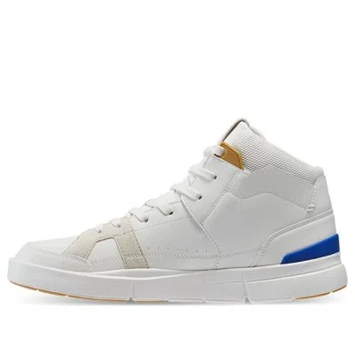 On Running The Roger Clubhouse Mid X Federer 'white Indigo'