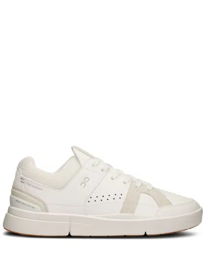 On Running The Roger Clubhouse Trainers In Beige