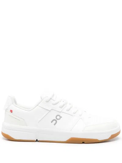 On Running The Roger Clubhouse Sneakers In White