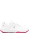 On Running Cloudnova Lace-up Sneakers In White
