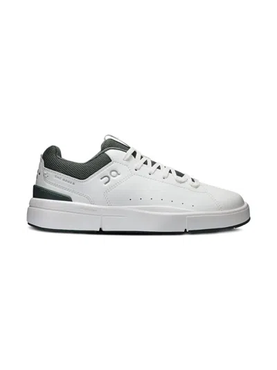 On Running Kids' The Roger Lace-up Trainers In White