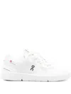 On Running Lace-up Mesh Trainers In White