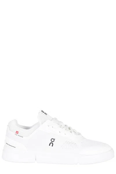 On Running The Roger Spin Sneakers In White