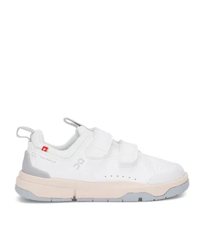 On Running Kids' The Roger Velcro Trainers In White