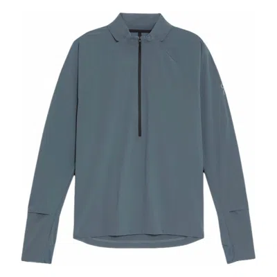 On Running Trail Breaker Half Zip Top 'moss' In Gray