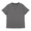 On Running Trail T-shirt 'rock' In Gray