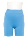On Running Train Shorts In Blue