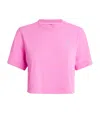 On Running Train-t Crop T-shirt In Pink