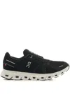 On Running Cloud 5 Panelled Mesh Sneakers In Black