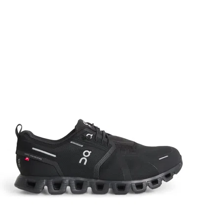 On Running Waterproof Cloud 5 Trainers In Black