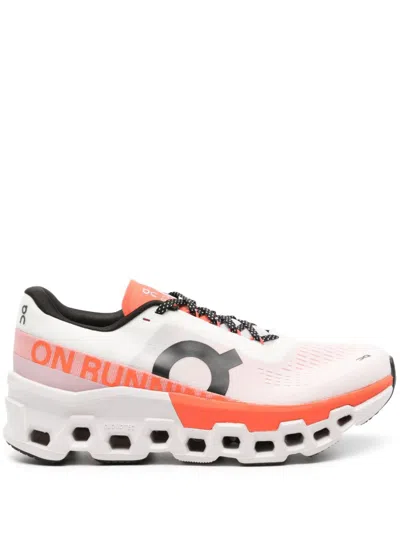 On Running White Cloudmonster 2 Running Sneakers