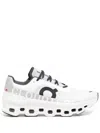 On Running Cloudmonster Sneakers With Technical Fabric Upper In White