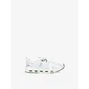 On Running White Kids' Cloud Sky Low-top Woven Trainers Eur 38.5 /5.5 Uk In White