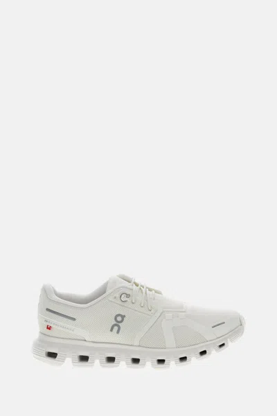 On Running White Lace Up Sneakers In Multi
