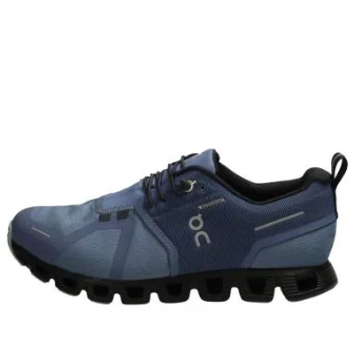 On Running (wmns)  Cloud 5 Waterproof 'shale Magnet' In Blue