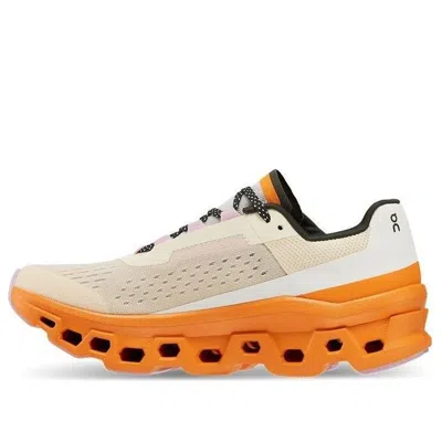 On Running (wmns)  Cloudmonster 'fawn Tumeric' In Orange
