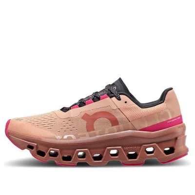 On Running (wmns)  Cloudmonster 'rose Cork' In Pink