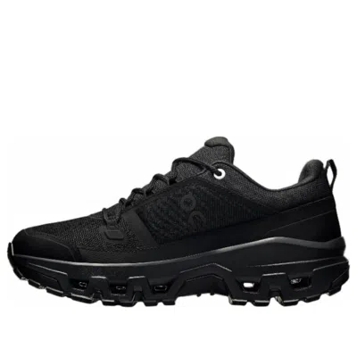 On Running (wmns)  Cloudrock Low Wp 'all Black'