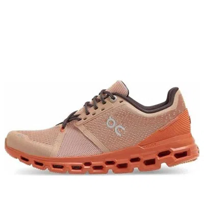 On Running (wmns)  Cloudstratus 'cobble Grey Green' In Orange