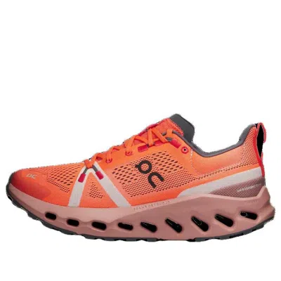 On Running (wmns)  Cloudsurfer Trail 'flame Dustrose'