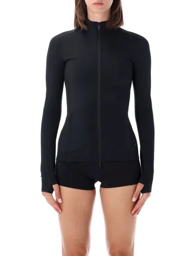 On Running Women's 100% Recycled Polyamide Nyl Performancewear In Nero