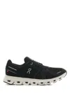 On Running Cloud 5 Panelled Mesh Sneakers In Black