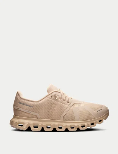 On Running Women's Cloud 6 Trainers In Brown