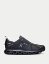 On Low-profile Waterproof Sneakers With Segmented Sole In Black
