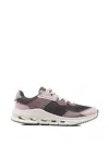 On Cloudnova Rift Panelled Mesh Sneakers In Pink