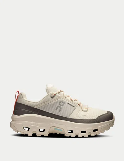 On Running Women's Cloudrock Low Waterproof In White