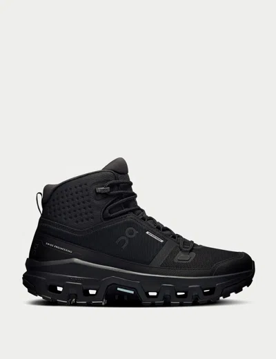 On Running Women's Cloudrock Mid Wp In Black