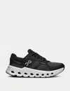 On Running Panelled Knitted Sneakers In Gray