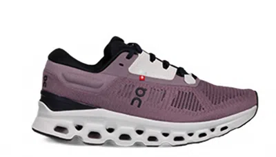 On Running Women's Cloudstratus 3 Sneakers In Quartz/lily In Multi