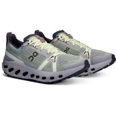 On Running Cloudsurfer Trail Lace-up Sneakers In Violett