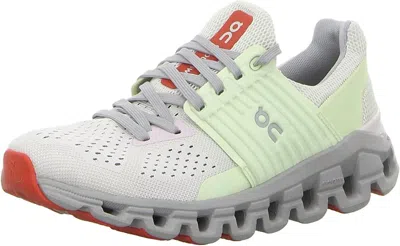 On Running Women's Cloudswift 2 Running Shoes ( B Width ) In Ice/oasis In Green