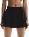 On Women's Court Skirt Pleated In Black
