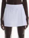 On Women's Court Skirt Pleated In White