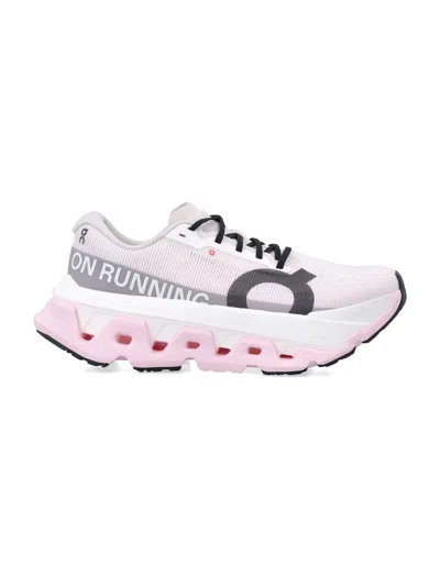 On Running Women's Lightweight Running Sneakers In Ivory Pey