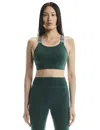 On Women's Performance Flex Sports Bra In Green