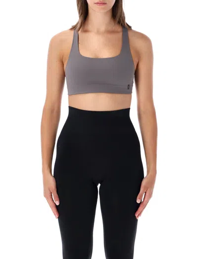 On Running Women's Square Neck Sports Bra In Grigio
