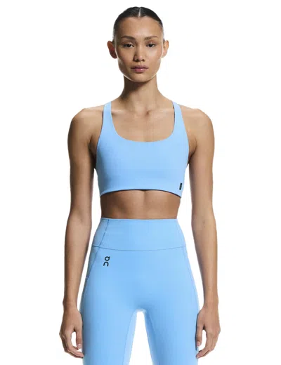 On Women's Studio Sports Bra In Blue