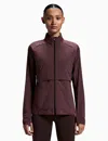 On Running Women's Weather Jacket Insulated In Brown
