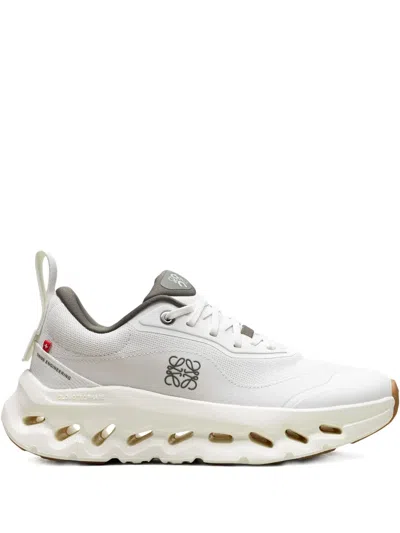 On Running X Loewe Cloudtilt 2 White Khaki" Sneakers