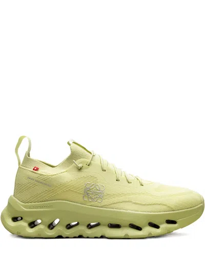 On Running X Loewe Cloudtilt "lime Green" Sneakers