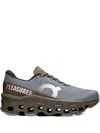 On Running X Pleasures X The Loop Cloudmonster 2 Sneakers In Gray