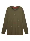 On Running X Pleasures X The Loop Long-sleeve Performance Top In Green