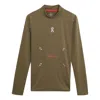 On Running X Pleasures X The Loop Long-sleeve Performance Top In Green