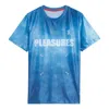 On Running X Pleasures X The Loop Pace T-shirt 'nile' In Blue