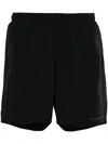 ON RUNNING X POST ARCHIVE FACTION BLACK PAF RUNNING SHORTS